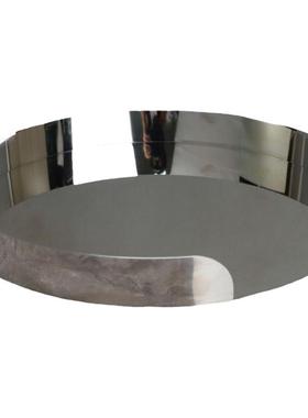 简约创意黑色金属不锈钢错位托盘