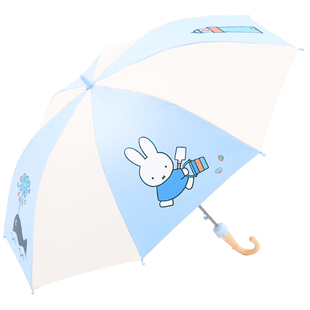 天堂伞童趣卡通长杆直柄半自动伞防紫外线晴雨两用雨伞男女童学生