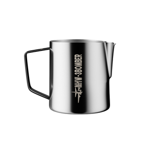 MHW-3BOMBER轰炸机拉花缸 鳄鱼缸嘴 不锈钢奶泡杯 压纹尖嘴拉花杯