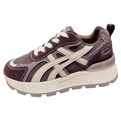 厚底阿甘鞋女2025年春秋季新款