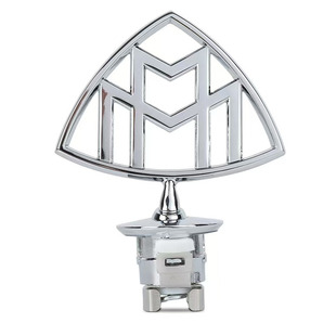 适用迈巴赫立标粘贴款威霆V级V260L改装迈巴赫车标机盖标车头标志