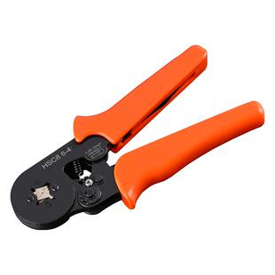 管型端子压线钳 针形冷压铜管压接钳子HSC8 6-4 欧式手动夹线工具