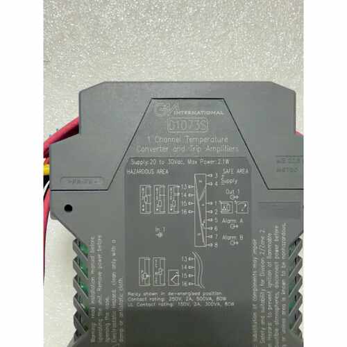 议价GMI安全栅D1073S实物图成色还可以功能正常需要维修