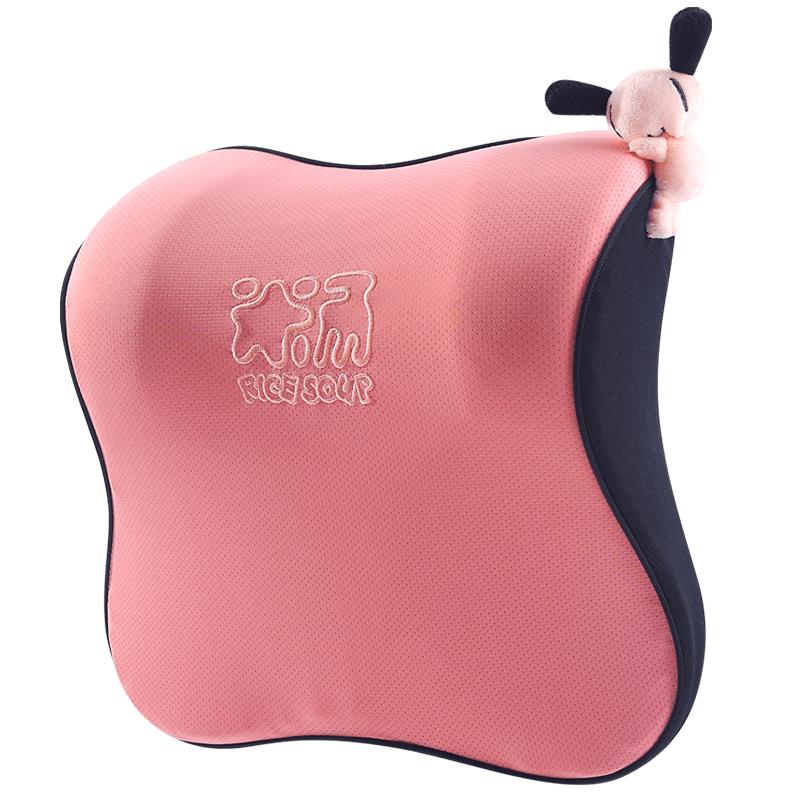 爱车屋乳胶汽车头枕腰靠四季通用