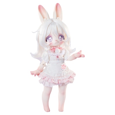 糖果星系三戳六兔兔雪饼BJD娃娃