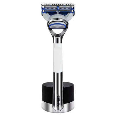 吉列剃须刀手动小云刀刮胡刀片云感吉利引力盒男士手刮通用锋速5