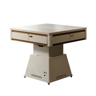 新款实木麻将机餐桌两用茶几一体全自动家用电动升降麻将桌带取暖