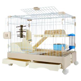 兔笼兔子笼荷兰猪笼子豚鼠全套养兔专业笼防喷尿兔笼家用室内大码