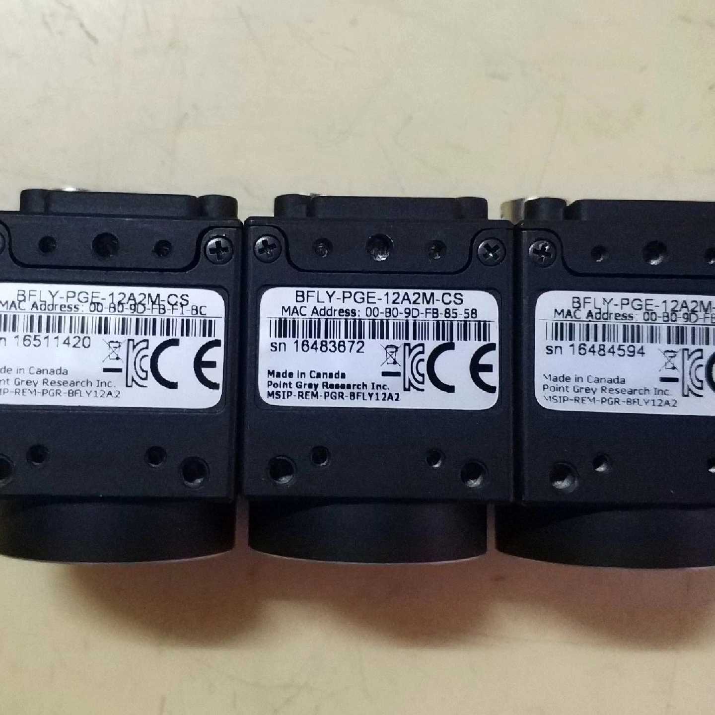 BFLY-PGE-12A2M-CS灰点工业相机,拍摄,成