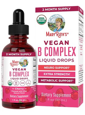 MaryRuth维生素B族液体D3滴剂
