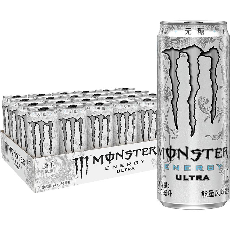 可口可乐Monster维生素功能饮料超越运动能量风味（白魔爪）整箱