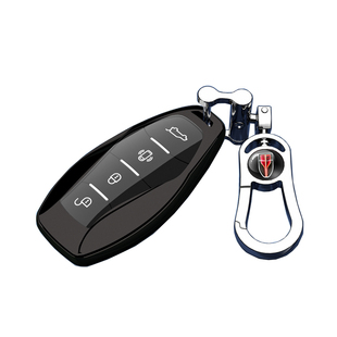 红旗H6专用钥匙套2023款致臻保护壳2.0T男女装饰链25新致美车扣包