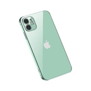 适用iphone11改12手机壳苹果11pro秒变12pro后盖保护套11promax直角边边框12mini金属直边摄像头全包电镀超薄