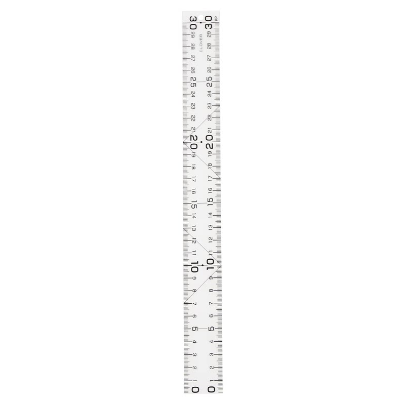 日本可乐可弯曲曲线定规尺30cm