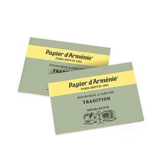 法国Papier d'Armenie香薰纸燃烧香氛书亚美尼亚安息香扩香线香