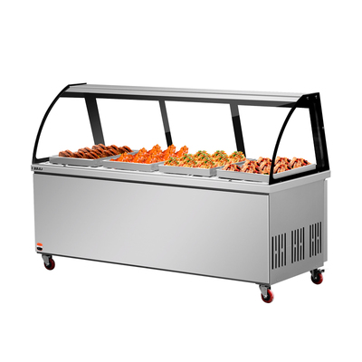 商用熟食展示柜双温商用鸭脖凉菜