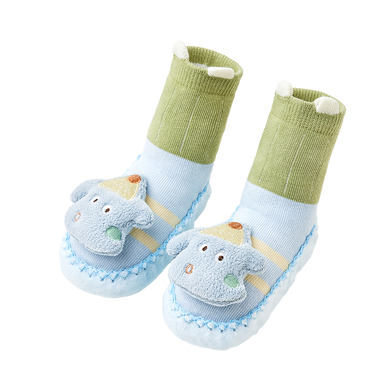 欧孕婴儿鞋袜春秋新生儿6-12月宝宝学步鞋儿童室内防滑隔凉地板袜