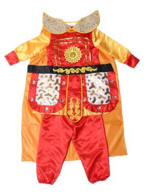 孙悟空儿童角色扮演中国风衣服装