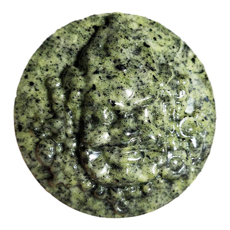 西藏藏玉药王石貔貅皮带扣