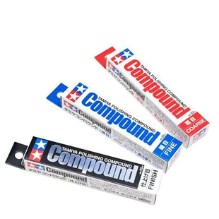 Tamiya Compound 田宫打磨膏 細 粗 极细  87069 87068 87070