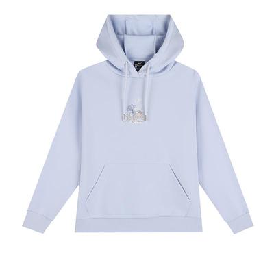 361度运动卫衣女2024冬季新款连帽套头卫衣常规舒适上衣