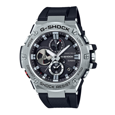卡西欧G-SHOCK太阳能蓝牙男手表