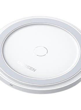绿联无线充电器适用于苹果小米三星OPPO华为iPhone17/16/15pro手机14耳机15W快充智能感应便携桌面充电底座板