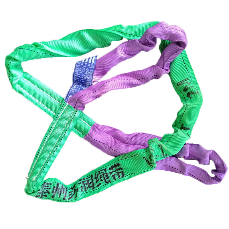 柔性吊装带国标工业环形3T5/10吨起重圆形O型软吊带吊车吊树吊绳