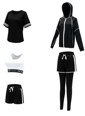 瑜伽服晨跑运动套装女