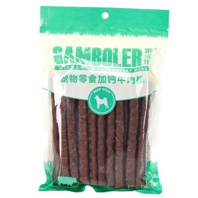 麦富迪高钙牛肉棒400g训狗肉干