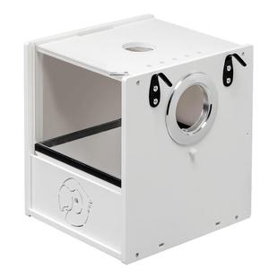 鹦鹉繁殖箱鸟笼透明巢箱鸟巢玄凤虎皮专用繁殖盒pvc繁育鸟用品