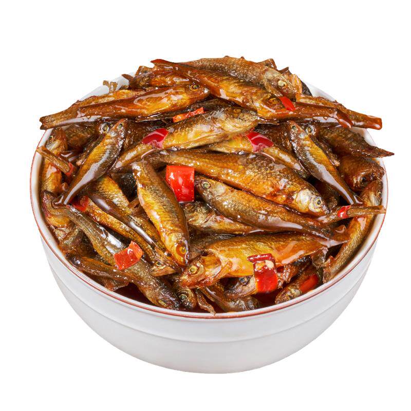 湖南特产柴火鱼鱼干下饭菜瓶装