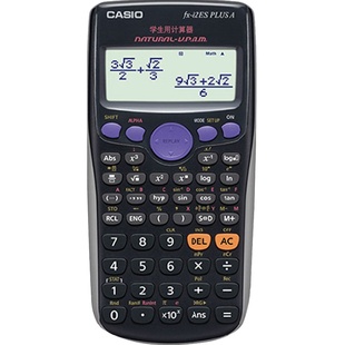 CASIO卡西欧FX-82ES PLUS A科学函数学生用计算器新款fx-991cn x初中高中大学生多功能考研考试计算机
