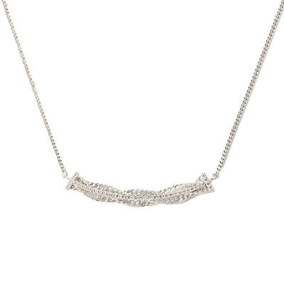 Wens 星辰密镶锆石闪耀微笑项链女轻奢百搭小众锁骨链高级感礼物