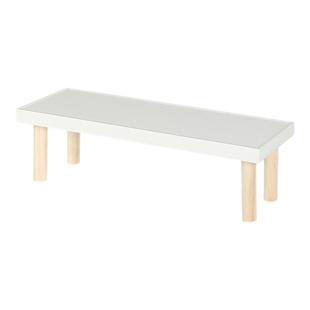 桌面小花架办公桌置物盆架实木小型置物架窗台多肉架子收纳木架子