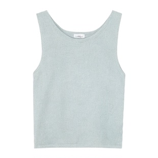 延圆纯汉麻10A抗菌无袖背心防凸点婴幼级透气养肤纯汉麻打底衫