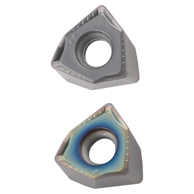 数控刀片三角铣刀片6NGU060408-M  不锈钢钢件双面6刃方肩铣刀片