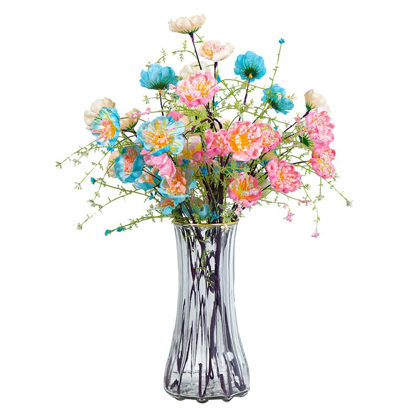 仿真花杜鹃花摆设假花花束装饰