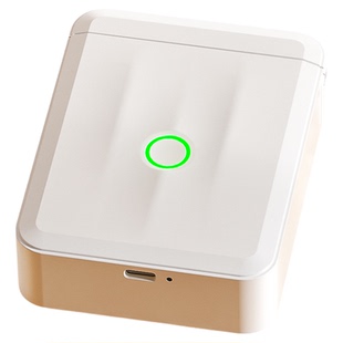 精臣D110透明标签打印机智能小型多功能蓝牙便携式手持热敏不干胶贴纸姓名人员名牌家用开关贴商品价格标签机