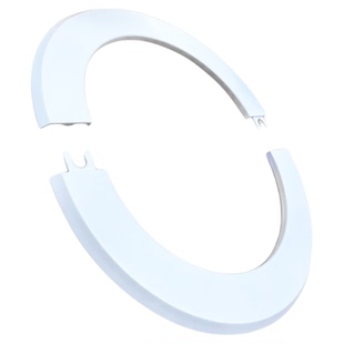 厨房油烟机排烟管遮丑盖玻璃孔方形宽边遮挡烟道口墙洞吊顶装饰罩