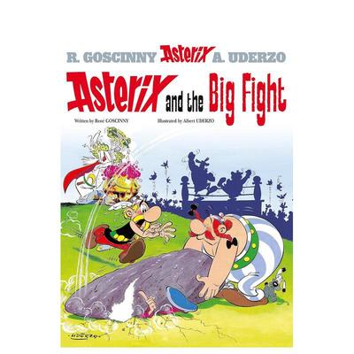【现货】高卢英雄历险记高卢英雄之大战罗马英文漫画图书René Goscinny进口原版书平装Asterix: Asterix and The Big FightSphe