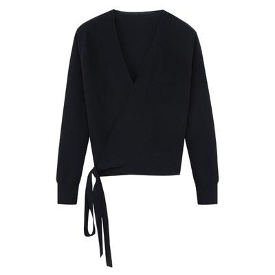 【商场同款】内外女士棉质针织围裹式开衫家居服睡衣NW221WB2702