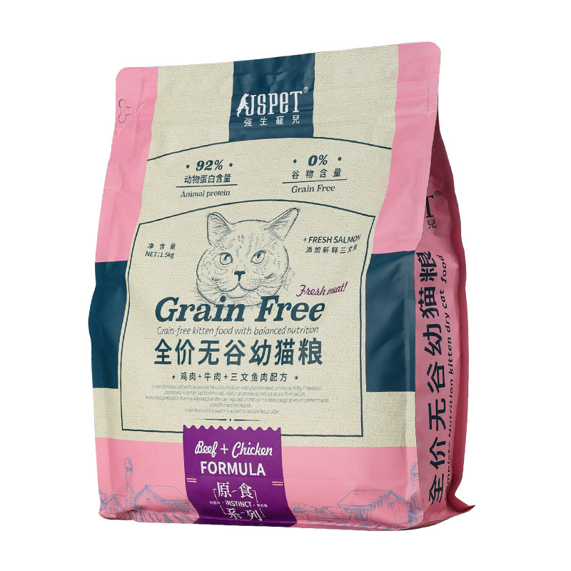 强生宠儿原食系列无谷幼猫粮成猫