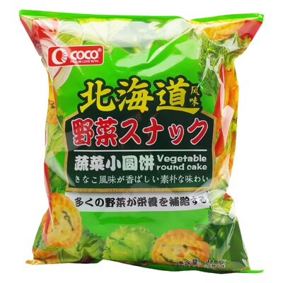 ococo咸味网红零食品小圆饼