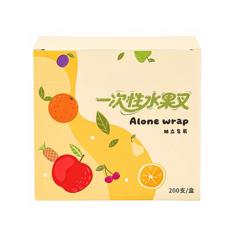 水果叉子一次性食品级家用轻奢高级感西瓜甜品蛋糕儿童安全水果签