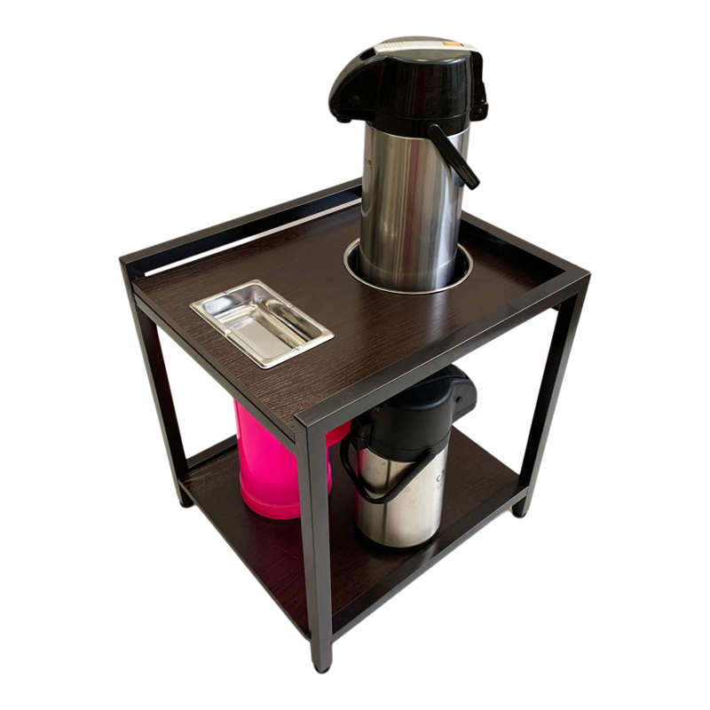 新款棋牌室麻将桌边茶楼双层加厚麻将机茶几茶水架茶台边几免安装