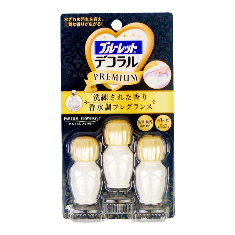 日本小林制药马桶开花洁厕凝胶花瓣厕所除臭小花清洁剂去异味香薰