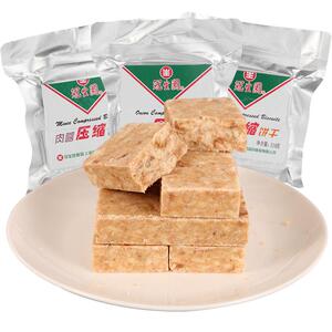 冠生园压缩饼干118g芝麻味整箱48袋户外代餐早餐干粮储备应急食品