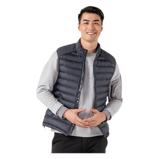 迪卡侬棉马甲保暖男装夹克秋冬情侣户外运动茄克男女拉链外套SAG1