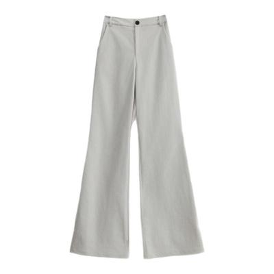 OUTCiRCS分割剪裁微喇叭裤西装裤